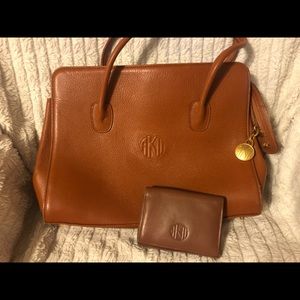 Anne Klein purse with matching wallet
